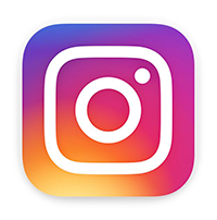 Instagram app icon linking to Thoughtful Connections memory care podcast content and updates.
